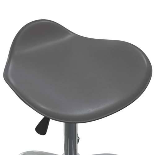 Salonski stolac od umjetne kože sivi Cijena