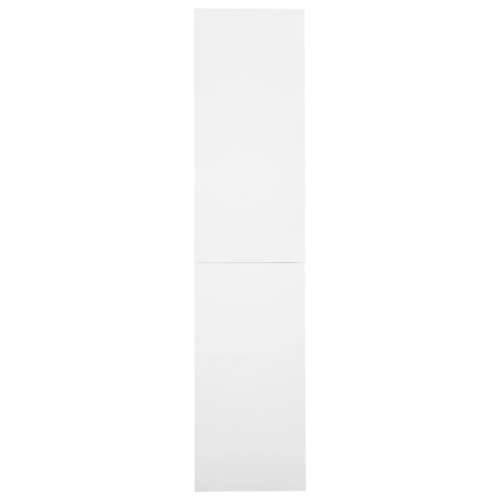 Uredski ormarić s kliznim vratima bijeli 90x40x180 cm čelični - Bijela 1 Cijena