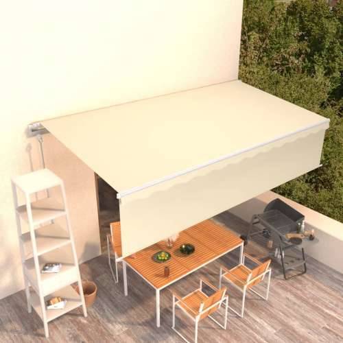 Automatska tenda na uvlačenje s roletom 6 x 3 m krem - Krema 6 x 3 m 1 Cijena