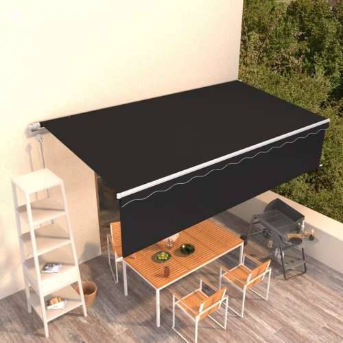 Automatska tenda na uvlačenje s roletom 6 x 3 m antracit - Antracit 6 x 3 m 1 Cijena