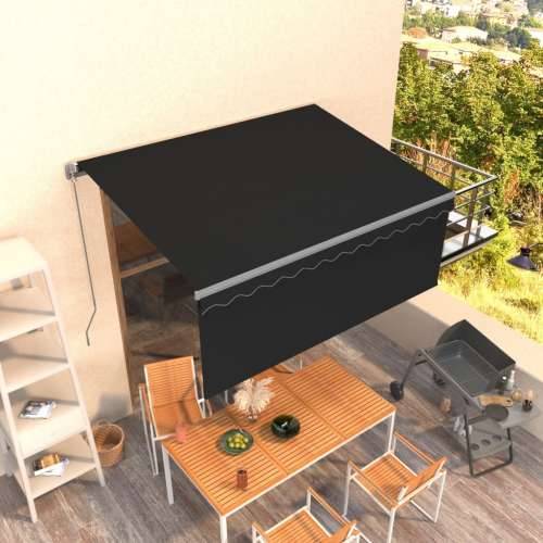 Tenda na ručno uvlačenje s roletom 3,5 x 2,5 m antracit - Antracit 3.5 x 2.5 m 1 Cijena