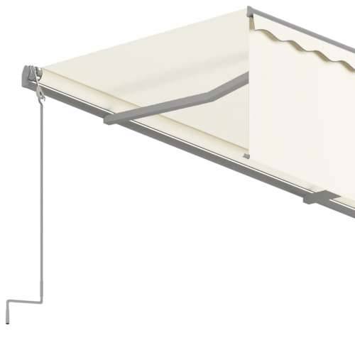 Automatska tenda na uvlačenje s roletom 4 x 3 m krem   - Krema 4 x 3 m 1 Cijena