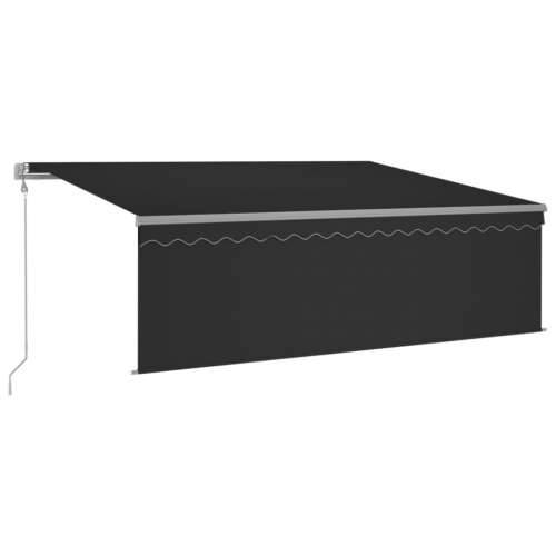 Automatska tenda na uvlačenje s roletom 4 x 3 m antracit   - Antracit 4 x 3 m 1 Cijena