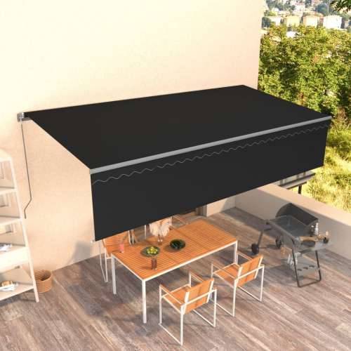 Tenda na ručno uvlačenje s roletom 6 x 3 m antracit - Antracit 6 x 3 m 1 Cijena