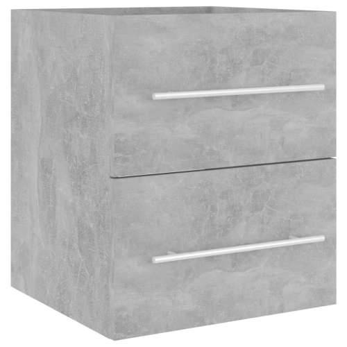 Ormarić za Lavabo - Umivaonik siva boja betona 41x38,5x48 cm drveni - Beton siva 41 x 38.5 x 48 cm 1 Cijena
