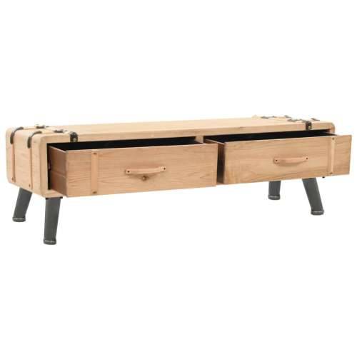 TV ormarić 110 x 33 x 35 cm  od masivne jelovine - 1 110 cm Cijena