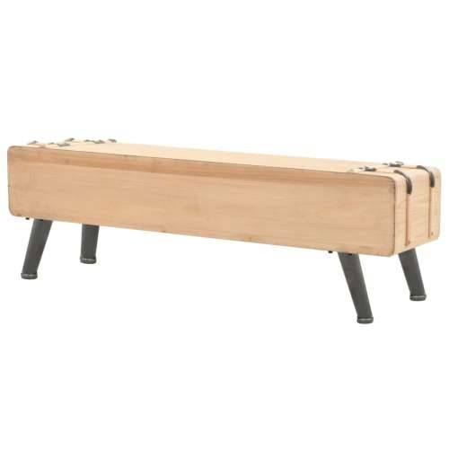 TV ormarić 110 x 33 x 35 cm  od masivne jelovine - 1 110 cm Cijena