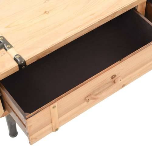 TV ormarić 110 x 33 x 35 cm  od masivne jelovine - 1 110 cm Cijena