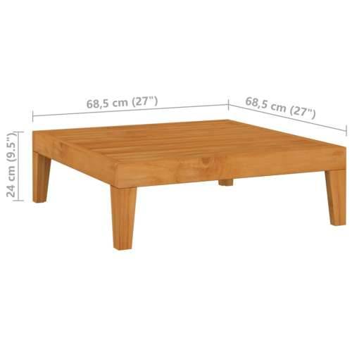 Vrtni stol 68,5 x 68,5 x 24 cm od masivnog bagremovog drva Cijena