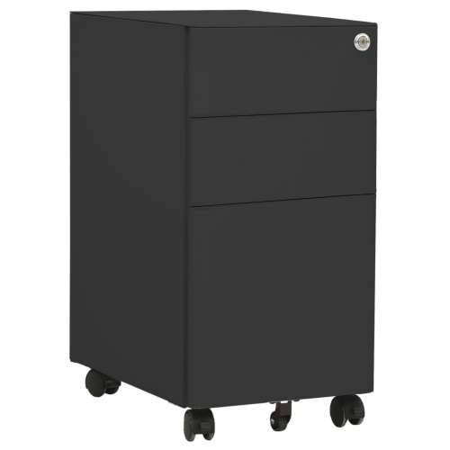 Mobilni ormarić za spise antracit 30 x 45 x 59 cm čelični - Antracit 1 Cijena