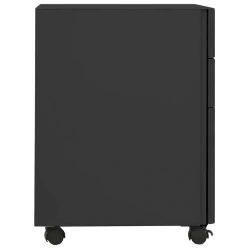 Mobilni ormarić za spise antracit 30 x 45 x 59 cm čelični - Antracit 1 Cijena