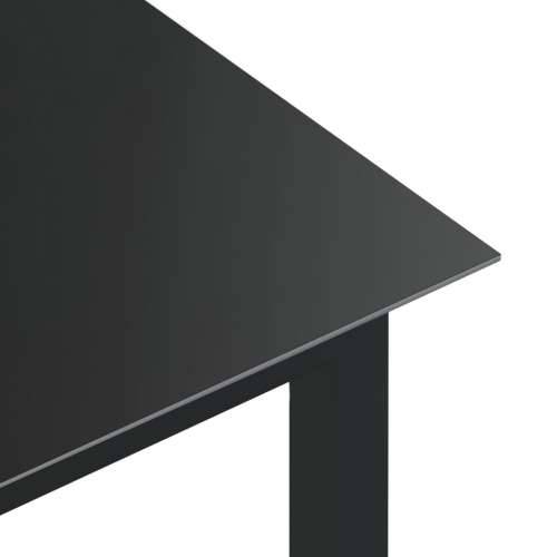 Vrtna garnitura - 7-dijelni vrtni blagovaonski set aluminijski antracit - 6 Cijena