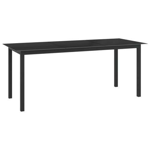 Vrtna garnitura - 9-dijelni vrtni blagovaonski set aluminijski antracit - 8 Cijena