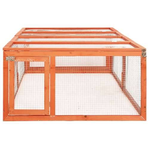 Kavez za zečeve 183 x 90 x 46,5 cm od masivne jelovine Cijena