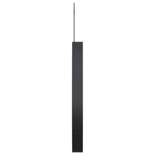 Viseće ogledalo s kukom crno 30 cm Cijena