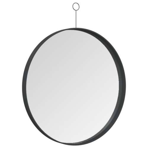 Viseće ogledalo s kukom crno 50 cm Cijena