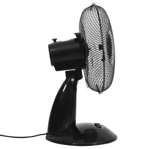 Stolni ventilator s 3 brzine 30 cm 40 W crni Cijena