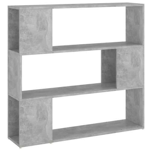 Ormarić za knjige / Paravan - Sobna pregrada boja betona 100 x 24 x 94 cm - Beton siva 1 100 x 24 x 94 cm Cijena