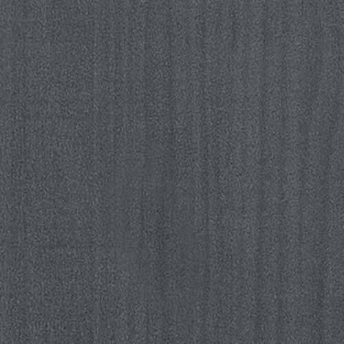 Bočni ormarić sivi 60 x 36 x 65 cm od masivne borovine Cijena