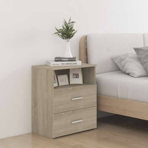 Noćni ormarići 2 kom boja hrasta sonome 50 x 32 x 60 cm - sonoma hrast 2 Cijena