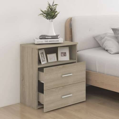 Noćni ormarići 2 kom boja hrasta sonome 50 x 32 x 60 cm - sonoma hrast 2 Cijena