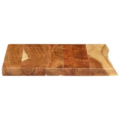 Vrh za kupaonski ormarić od bagremovog drva 58x52x3,8 cm - 58 x 52 x 3.8 cm Cijena