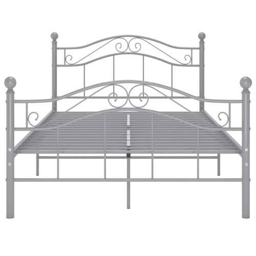 Okvir za krevet sivi metalni 120 x 200 cm - Siva 120 x 200 cm Cijena