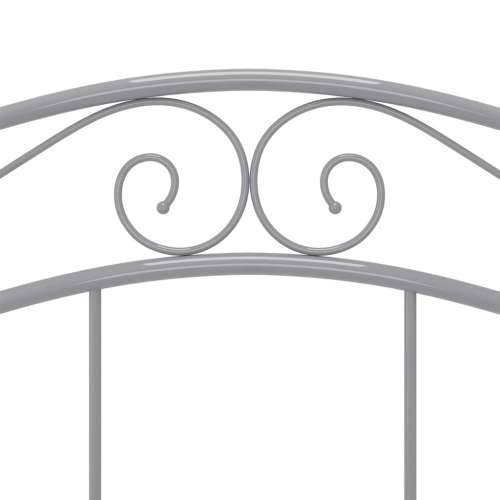 Okvir za krevet sivi metalni 120 x 200 cm - Siva 120 x 200 cm Cijena