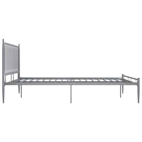 Okvir za krevet sivi metalni 140 x 200 cm - Siva 140 x 200 cm Cijena