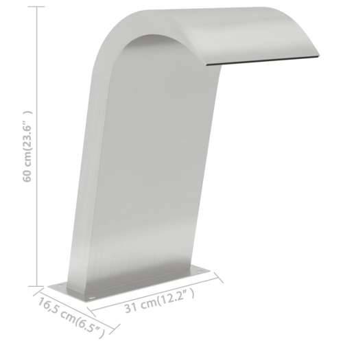 Fontana za bazen 50 x 30 x 60 cm od nehrđajućeg čelika 304 Cijena