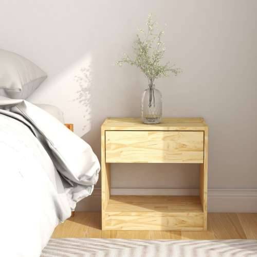 Noćni ormarići 2 kom 40 x 31 x 40 cm od masivne borovine - Prirodna 2 Cijena