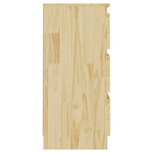 Noćni ormarići 2 kom 40 x 29,5 x 64 cm od masivne borovine - Prirodna 2 Cijena
