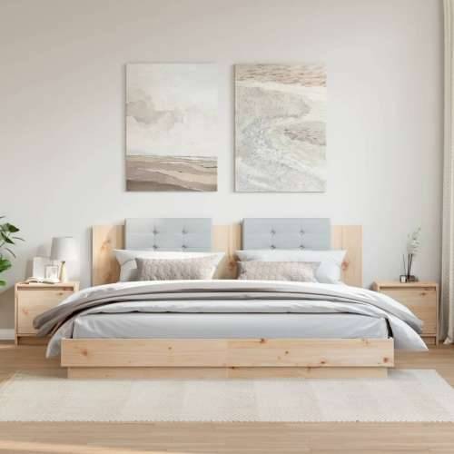 Noćni ormarići 2 kom 40 x 30,5 x 40 cm od masivne borovine Prirodna 2 Cijena