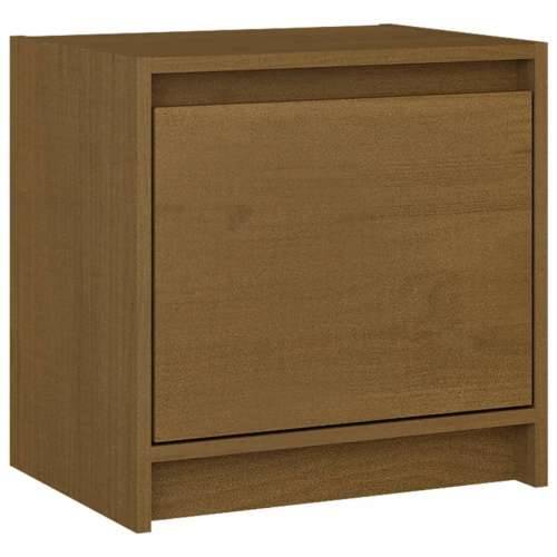 Noćni ormarići 2 kom boja meda 40x30,5x40 cm masivna borovina - boja meda 2 Cijena