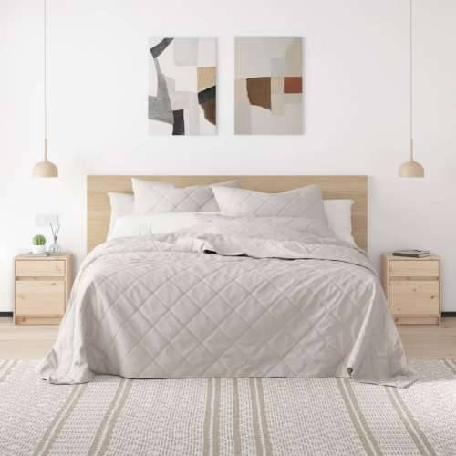 Noćni ormarići 2 kom 40 x 31 x 50 cm od masivne borovine - Prirodna 2 Cijena