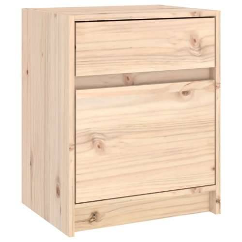 Noćni ormarići 2 kom 40 x 31 x 50 cm od masivne borovine - Prirodna 2 Cijena
