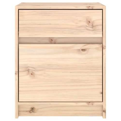 Noćni ormarići 2 kom 40 x 31 x 50 cm od masivne borovine - Prirodna 2 Cijena