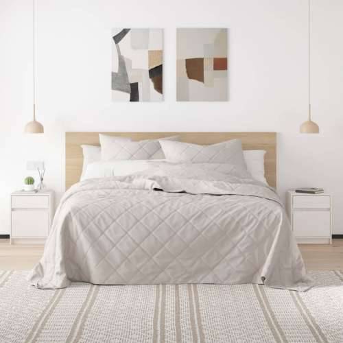 Noćni ormarić bijeli 40 x 31 x 50 cm od masivne borovine - Bijela 1 Cijena