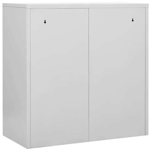 Ormarići s ključem 5 kom svjetlosivi/crveni 90x45x92,5 cm čelik - Svjetlosiva i crvena 5 sa 6 ormarića s ključem 1 Cijena