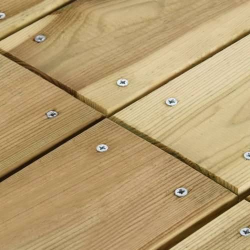 Vrtni stol 160 x 74 x 75 cm od impregnirane borovine 160 x 74 x 75 cm 1 Cijena
