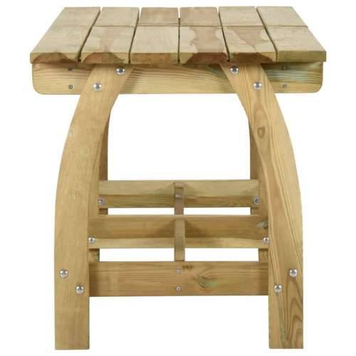 Vrtni stol 160 x 74 x 75 cm od impregnirane borovine 160 x 74 x 75 cm 1 Cijena