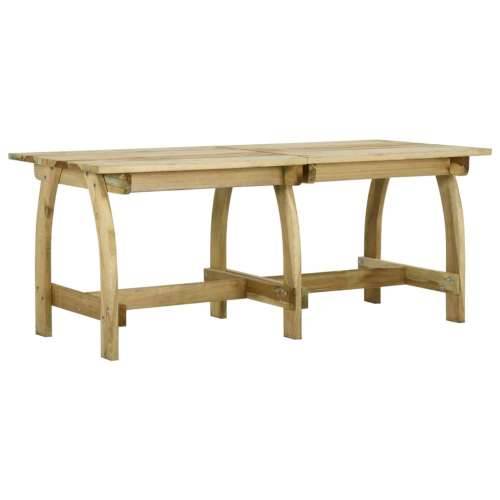Vrtni stol 220 x 74 x 75 cm od impregnirane borovine - 220 x 74 x 75 cm 1 Cijena