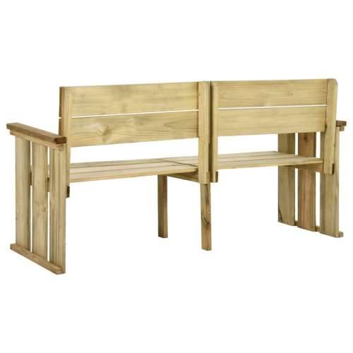 Vrtna klupa 172 cm od impregnirane borovine - 172 x 53 x 85 cm 1 Cijena