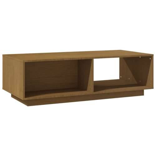 Stolić za kavu boja meda 110 x 50 x 33,5 cm od masivne borovine - boja meda 1 Cijena