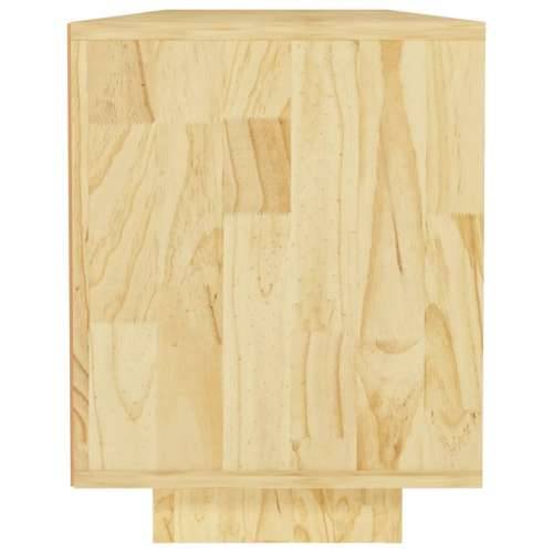 TV ormarić 110 x 30 x 40 cm od masivne borovine - Prirodna 1 Cijena