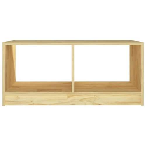 Stolić za kavu 75 x 50 x 33,5 cm od masivne borovine - Prirodna 1 Cijena