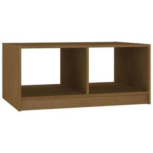 Stolić za kavu boja meda 75 x 50 x 33,5 cm od masivne borovine - boja meda 1 Cijena