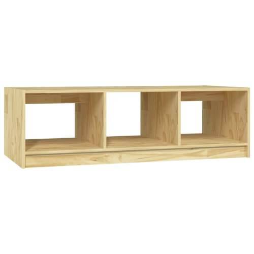 Stolić za kavu 110 x 50 x 34 cm od masivne borovine - Prirodna 1 Cijena