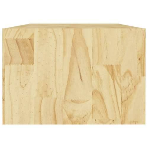 Stolić za kavu 110 x 50 x 34 cm od masivne borovine - Prirodna 1 Cijena