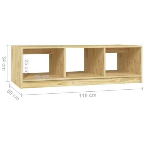 Stolić za kavu 110 x 50 x 34 cm od masivne borovine - Prirodna 1 Cijena